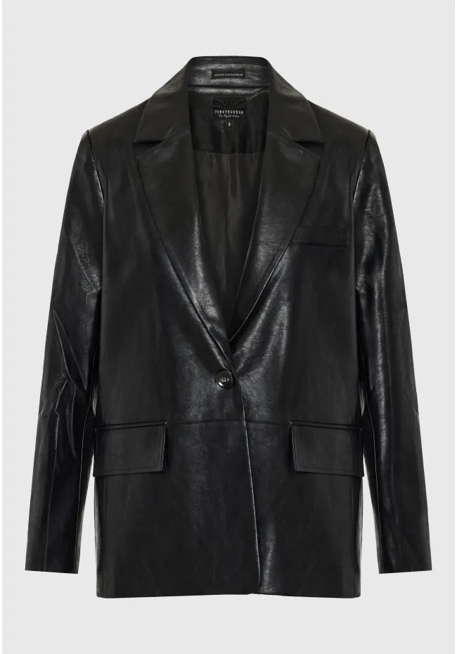 Σακακι από οικολογικο δερμα (PU)