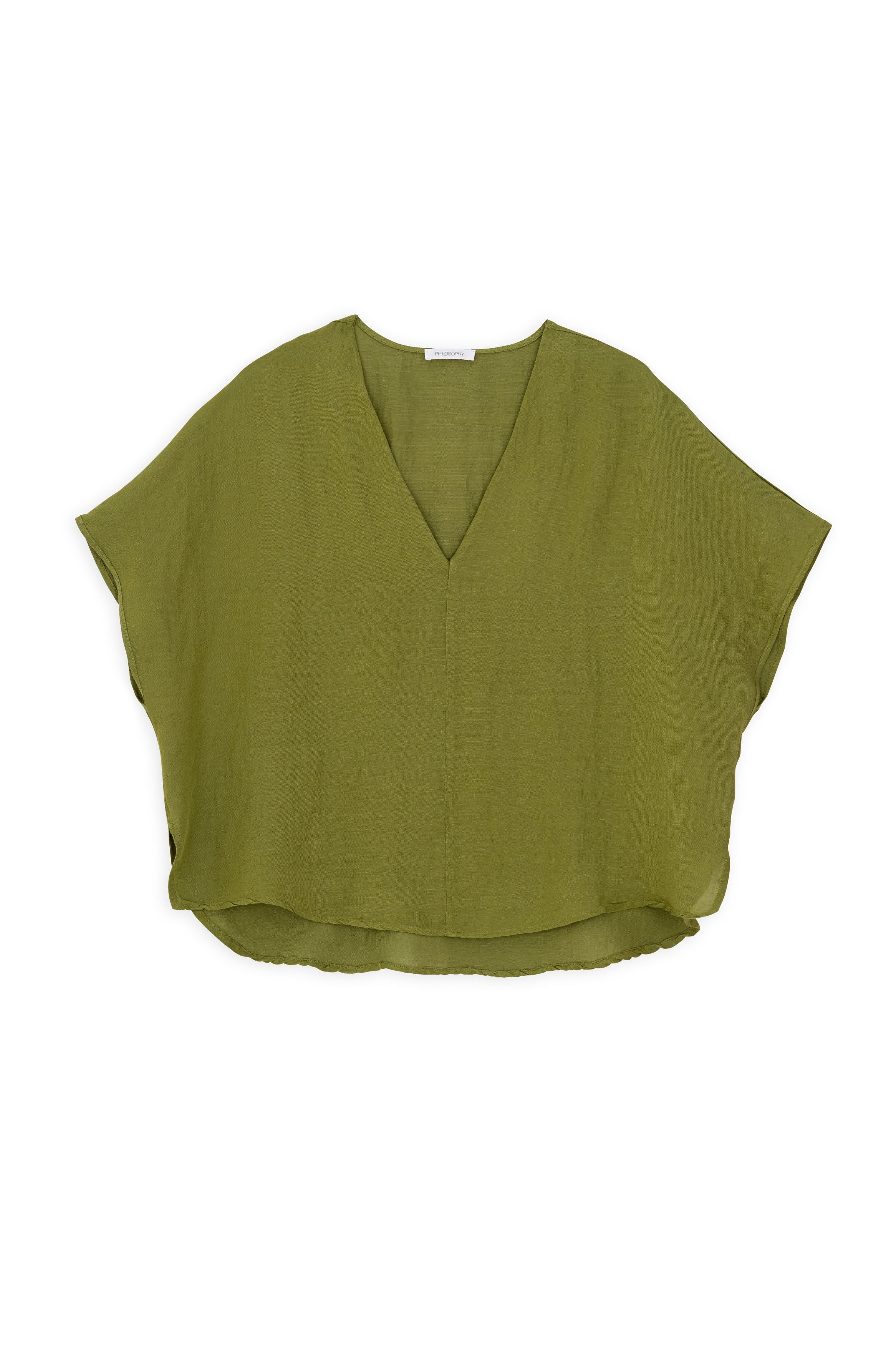 GAUZE OVERSIZED BLOUSE