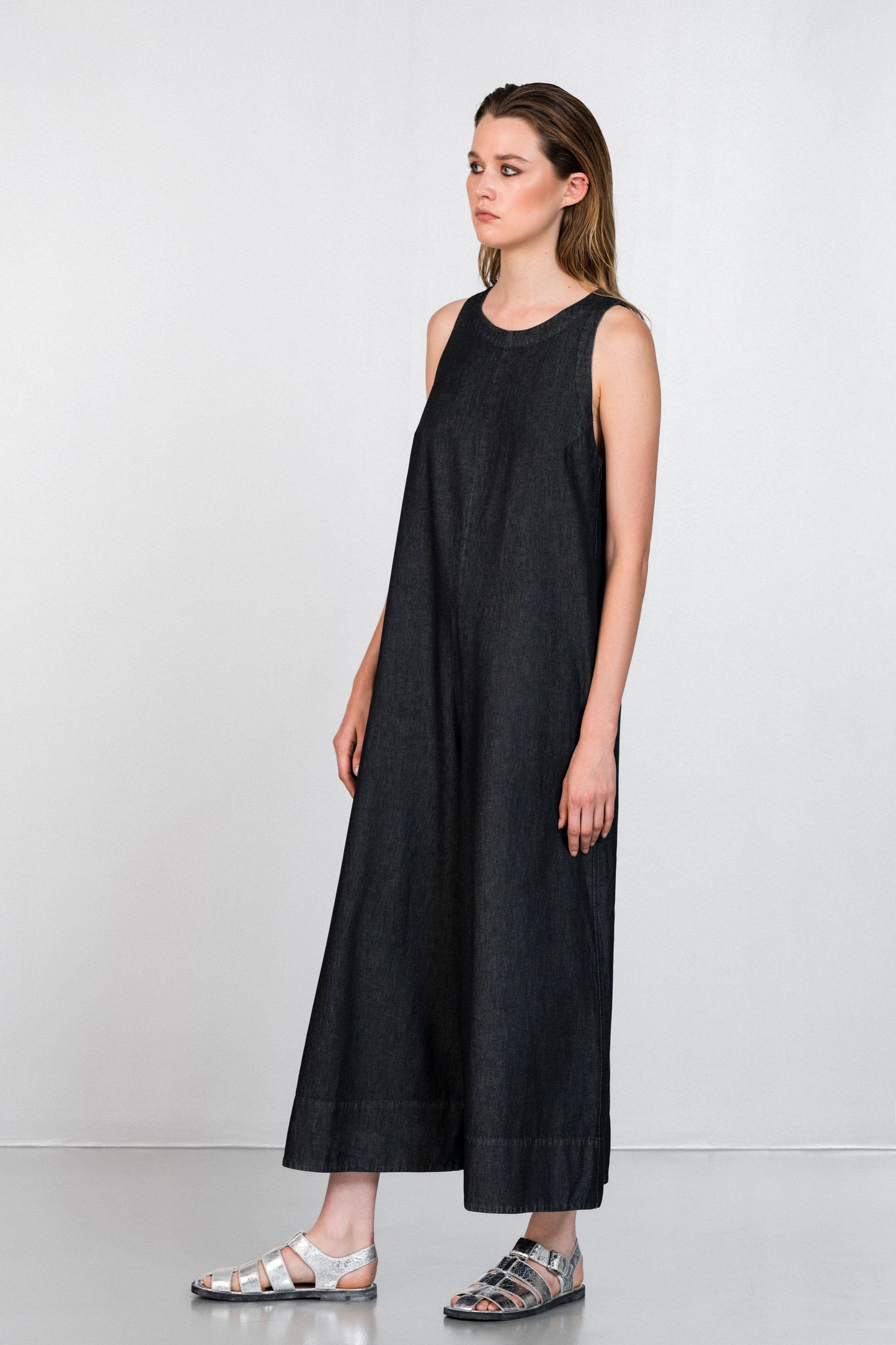 LIGHT DENIM JUMPSUIT