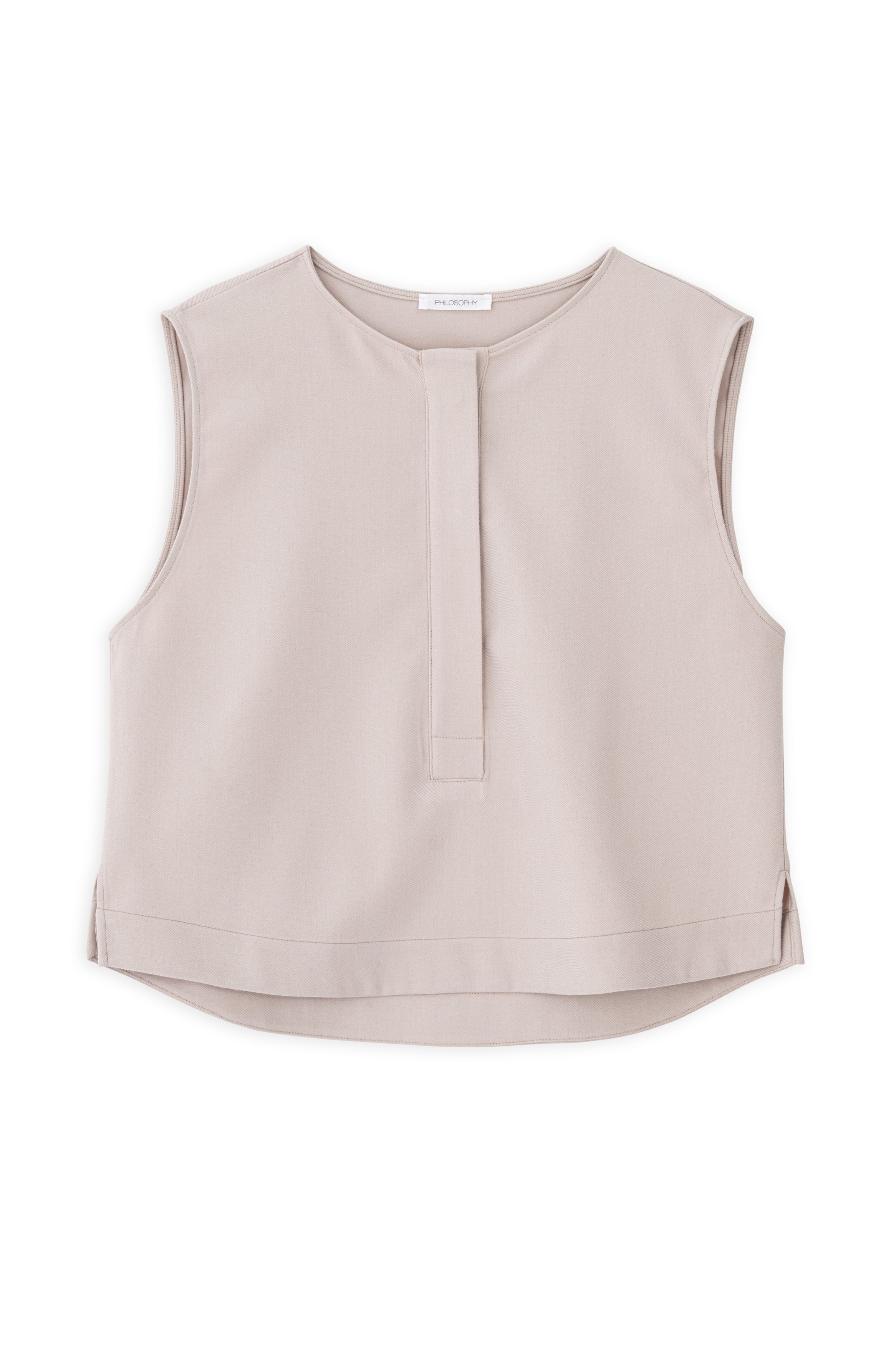 Twiil Tetron/Rayon cropped top