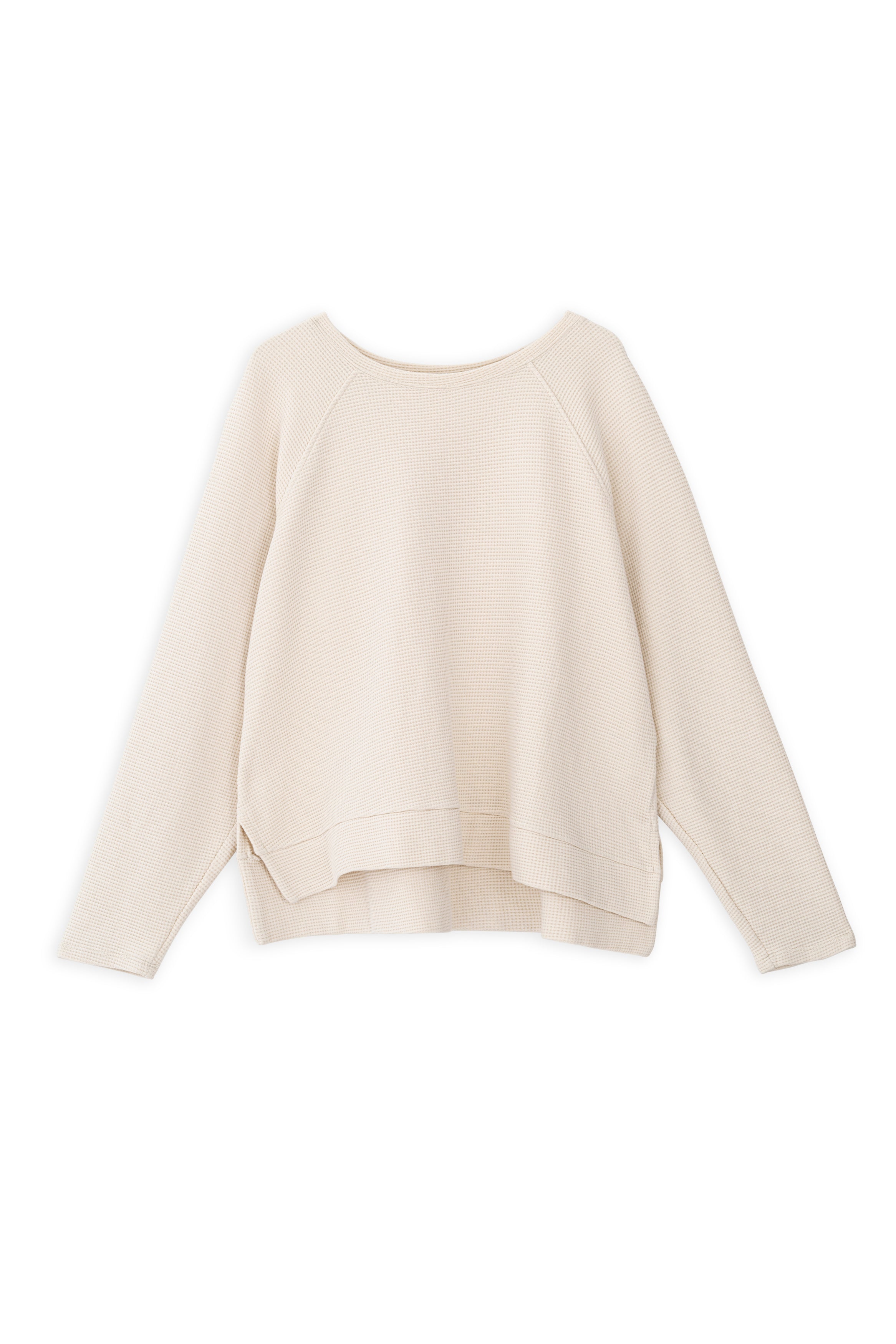 Futter waffle sweatshirt off white