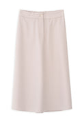 Twill Tetron/Rayon skirt off white