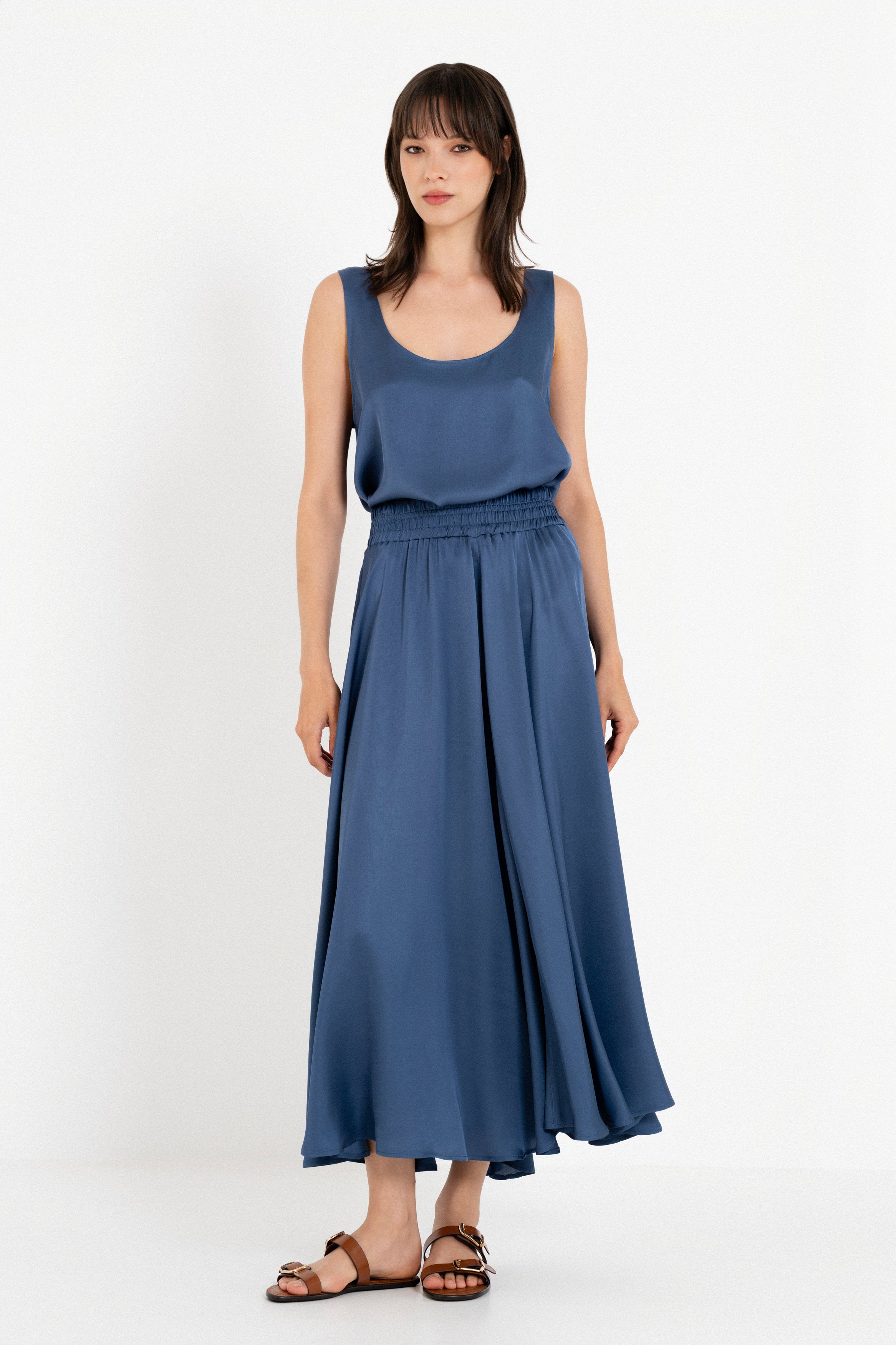 Satin Fine Ecovero Skirt