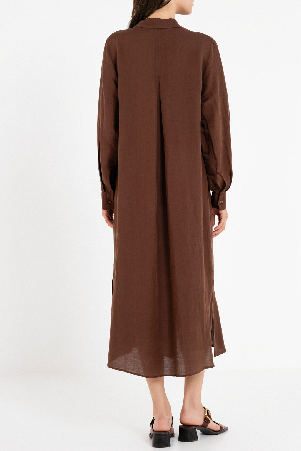 Gauze Shirtdress