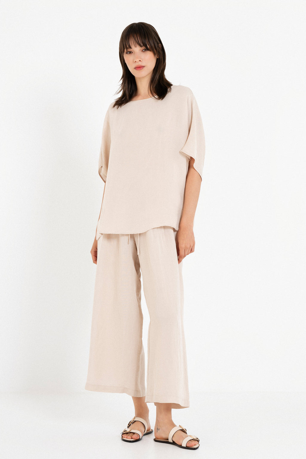 Gauze Oversized Blouse