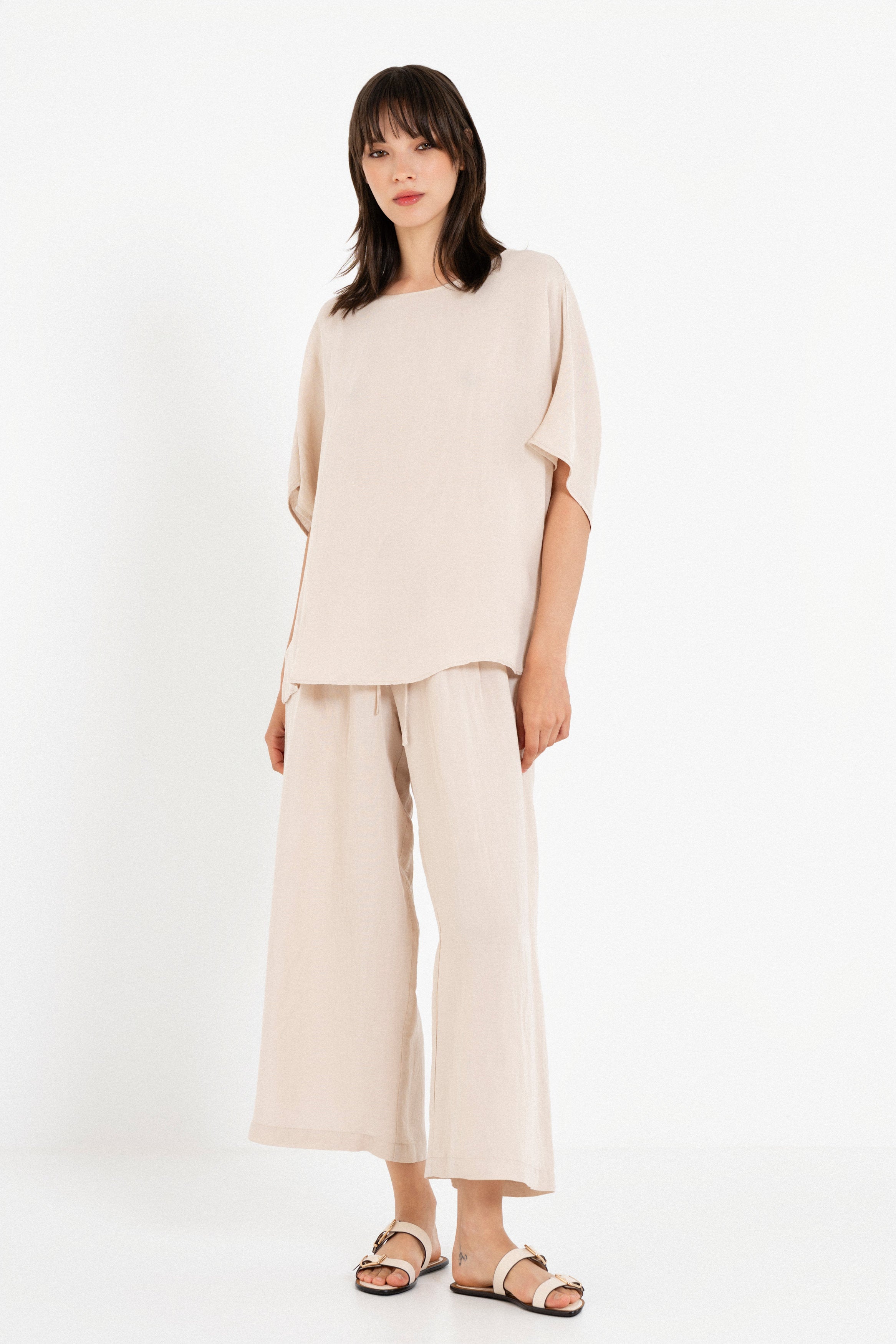 Gauze Oversized Blouse