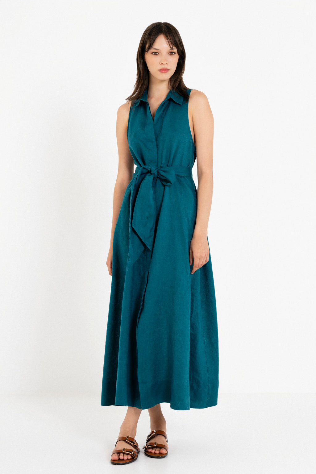 Linen Shirtdress