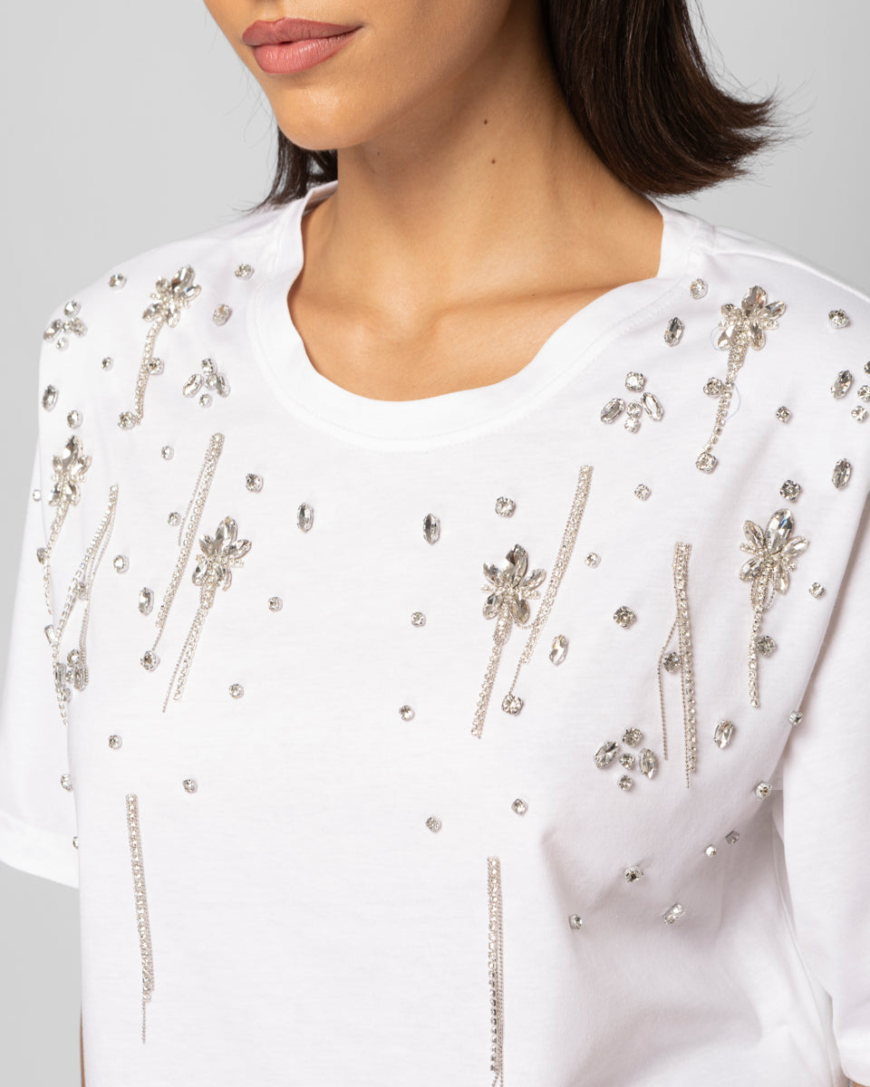 Jersey top with embels