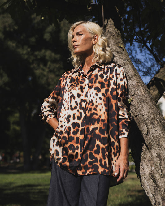 Animal print shirt
