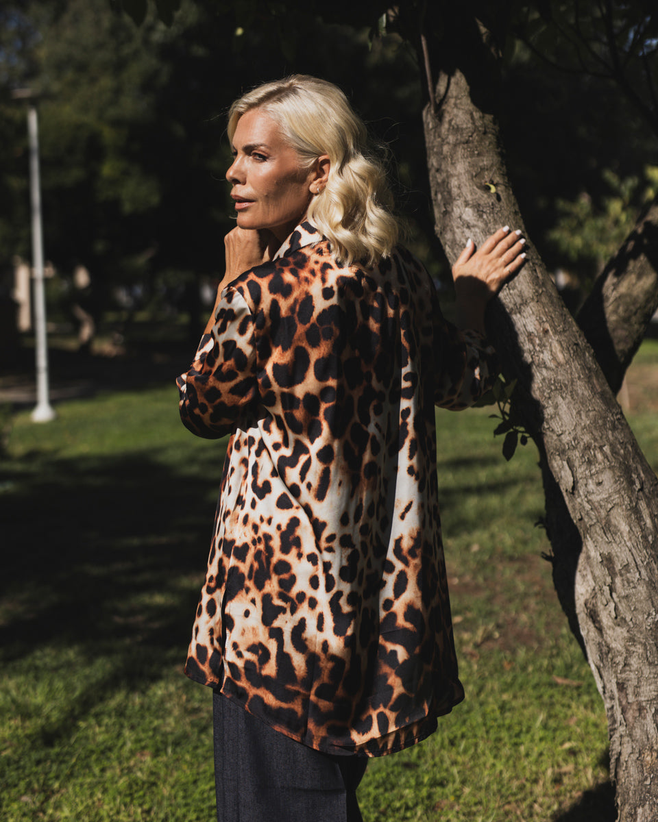 Animal print shirt