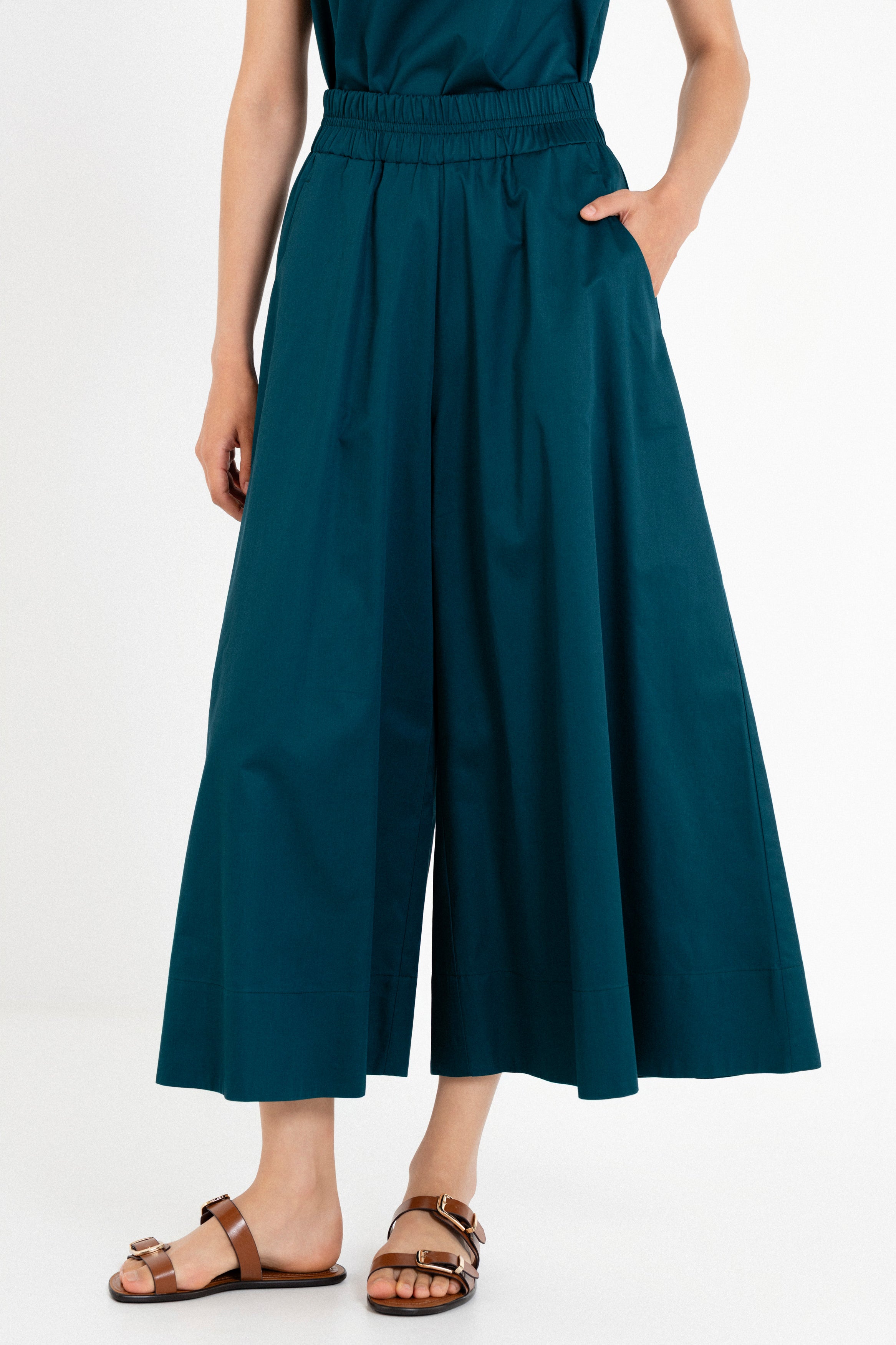 Poplin Jupe Culotte