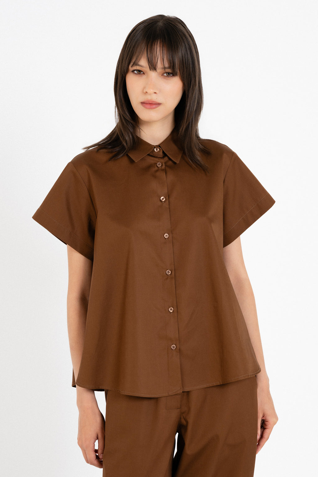 Poplin Short Sleeve Shirt