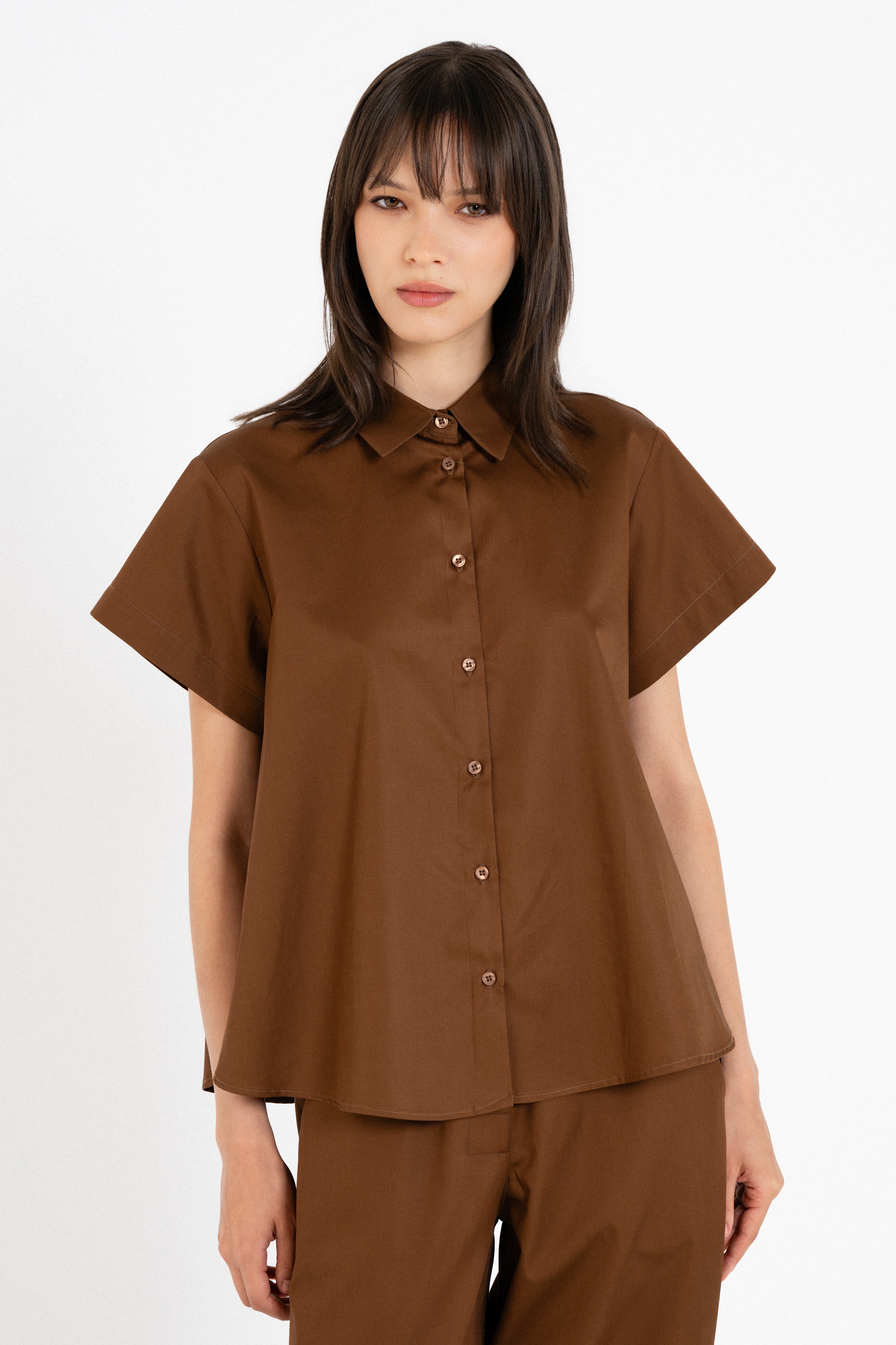 Poplin Short Sleeve Shirt