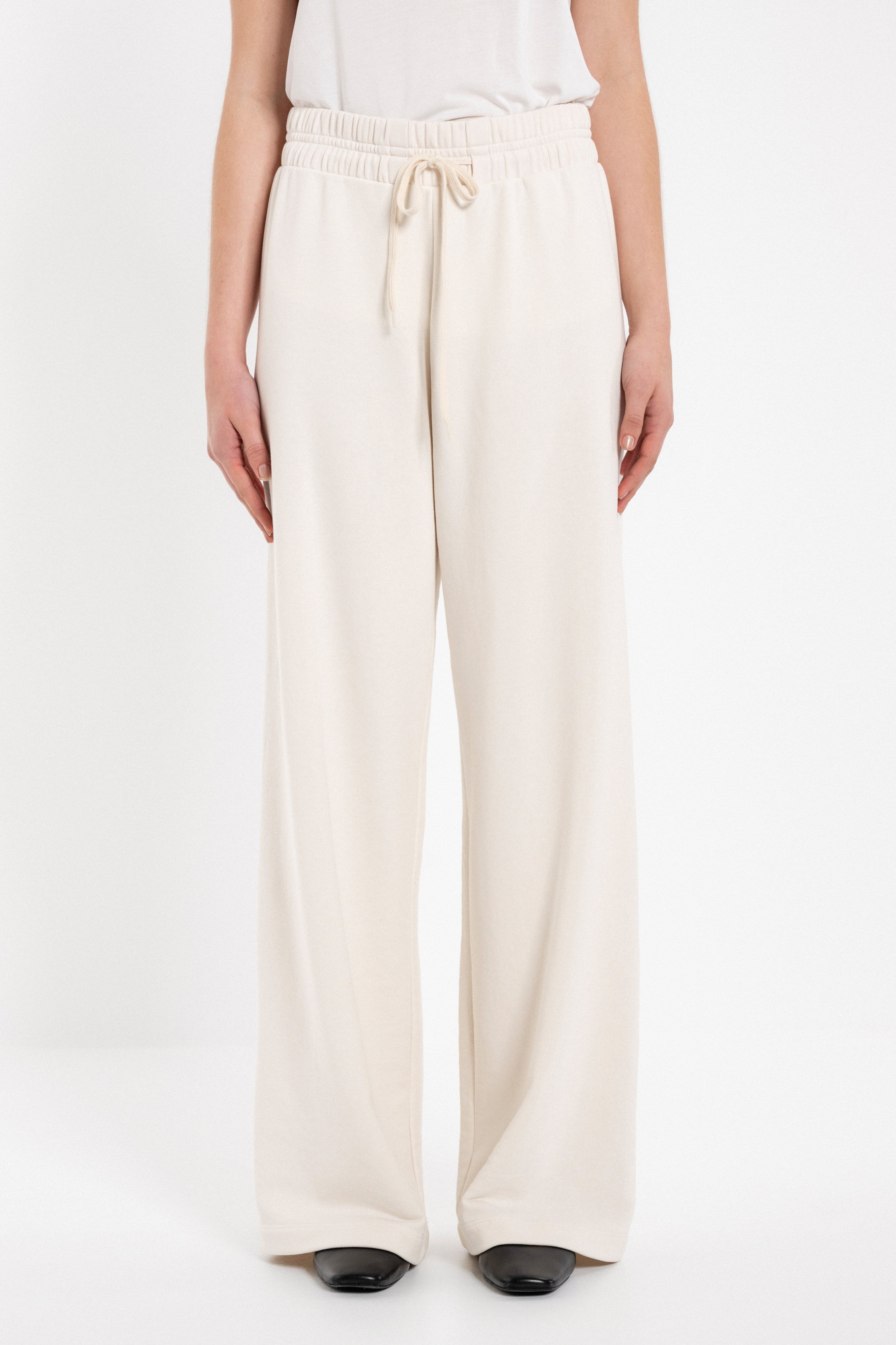Futter wide leg pants off white