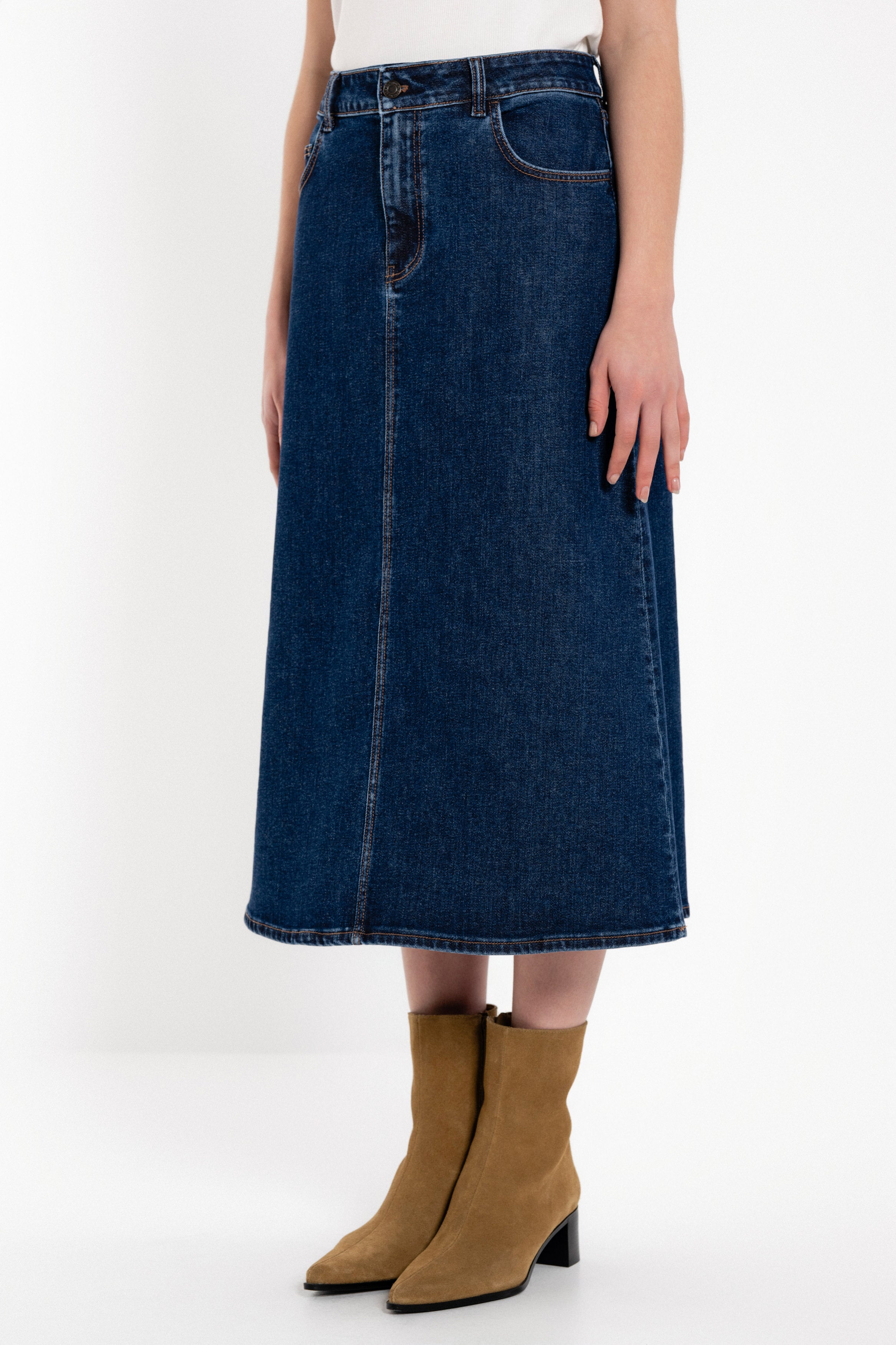 Τζιν φουστα