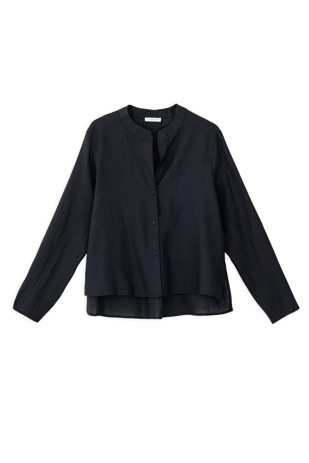 Linen Cropped Shirt