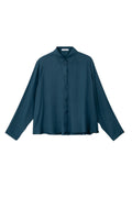 Satin Fine Ecovero Long Sleeve Shirt