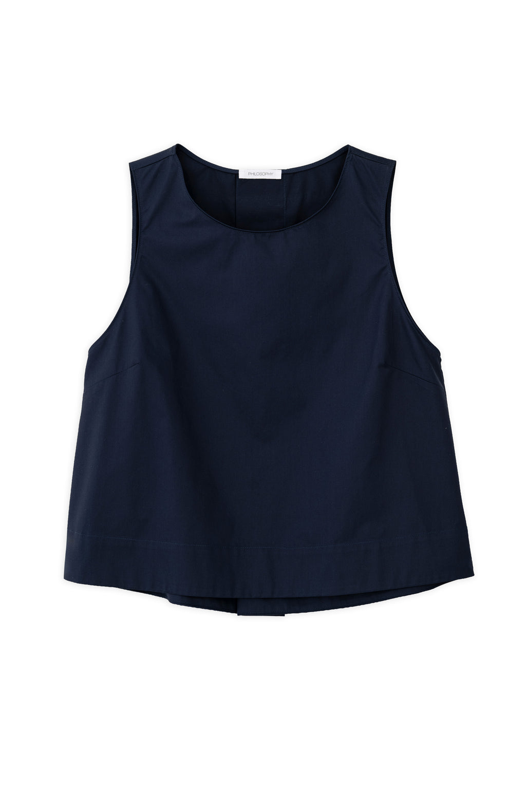 Poplin Cropped Top