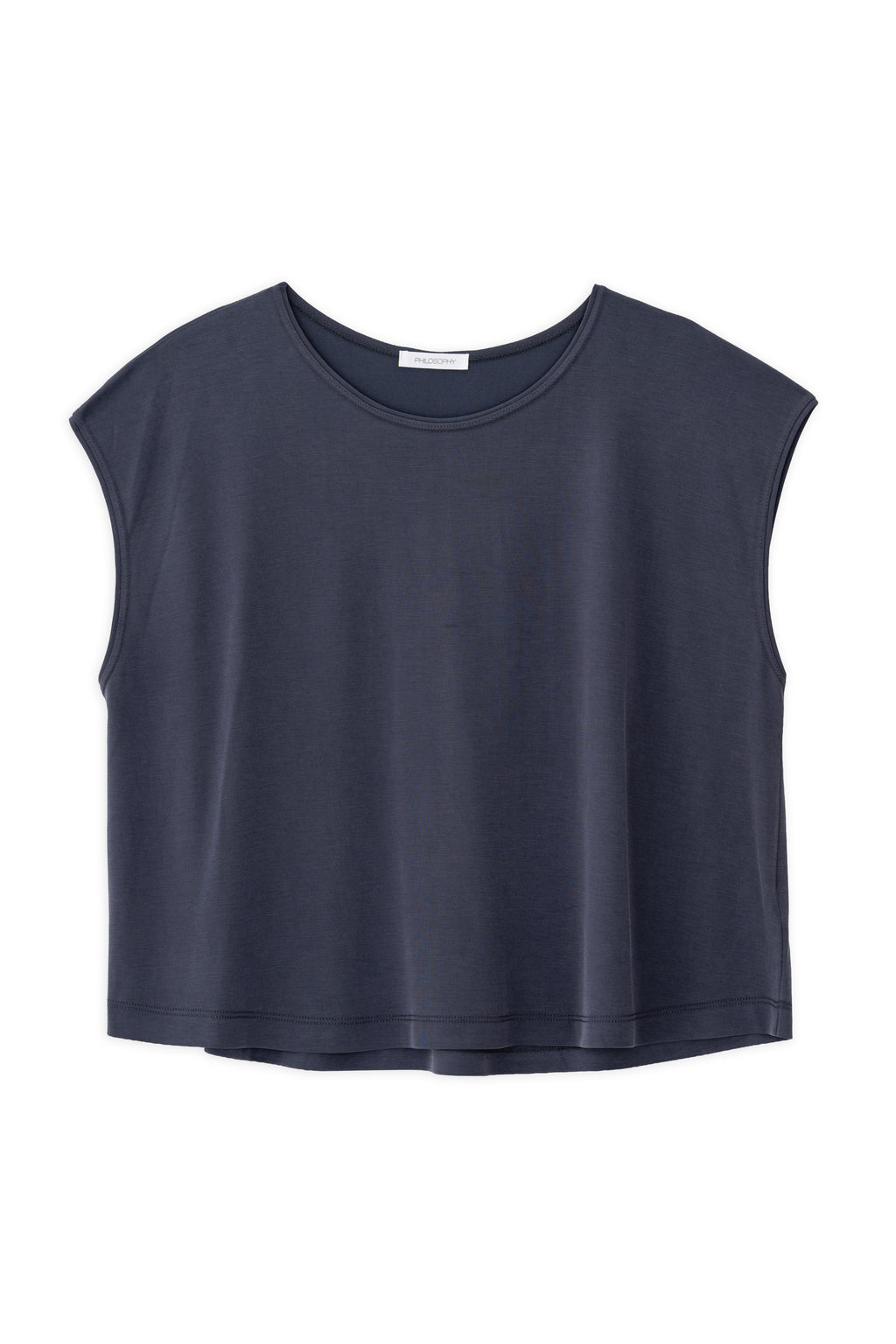 Basic Cupro Cropped Top