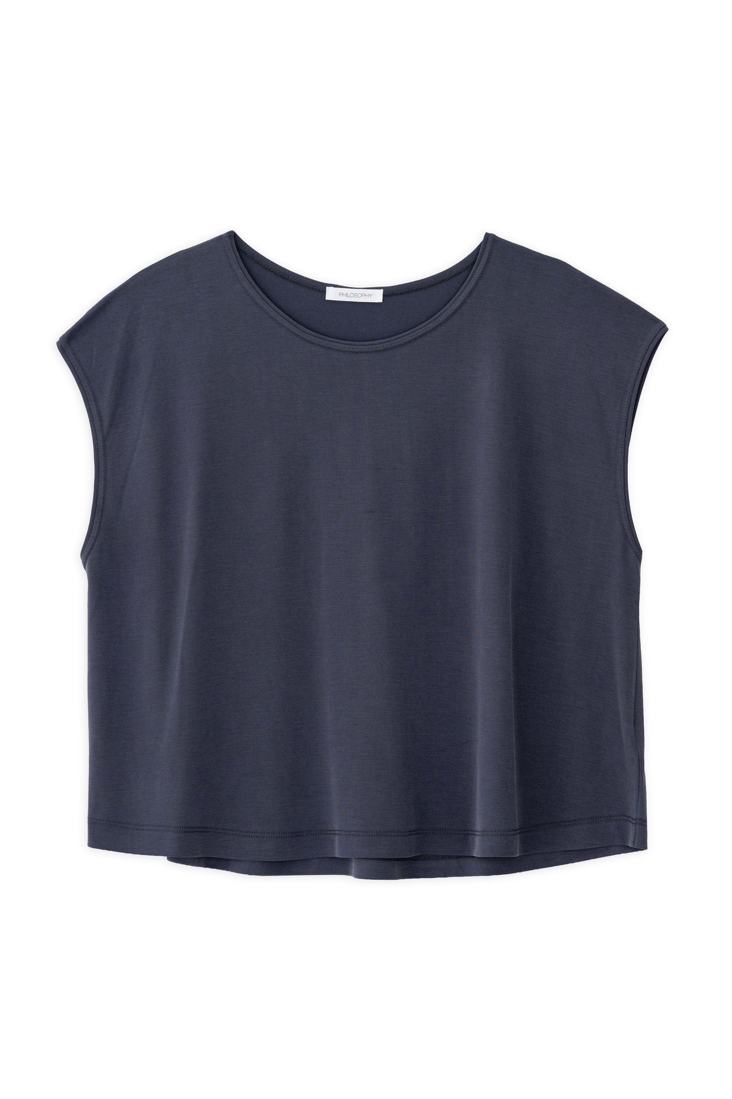 Basic Cupro Cropped Top