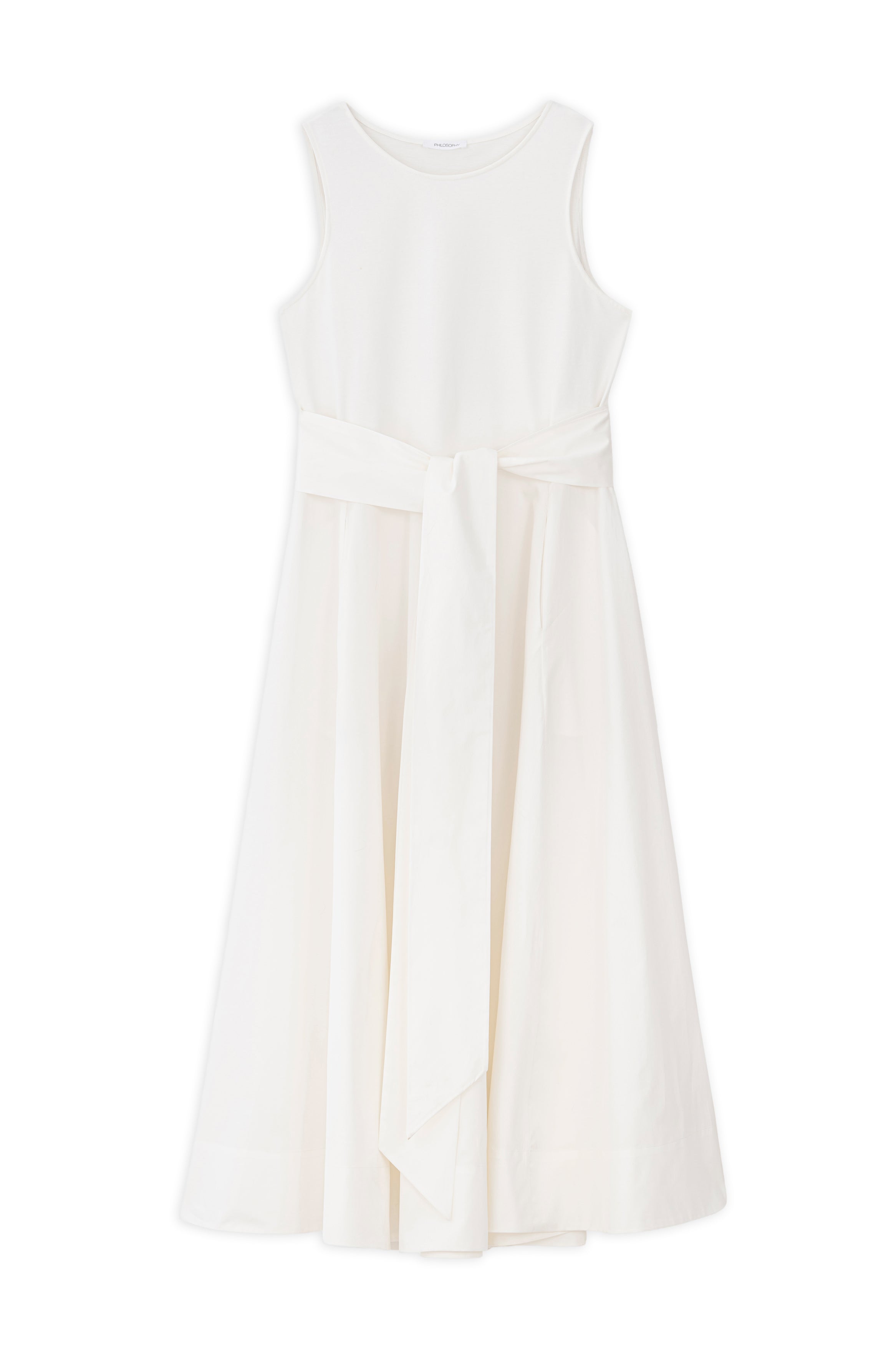 Poplin Sleeveless Dress
