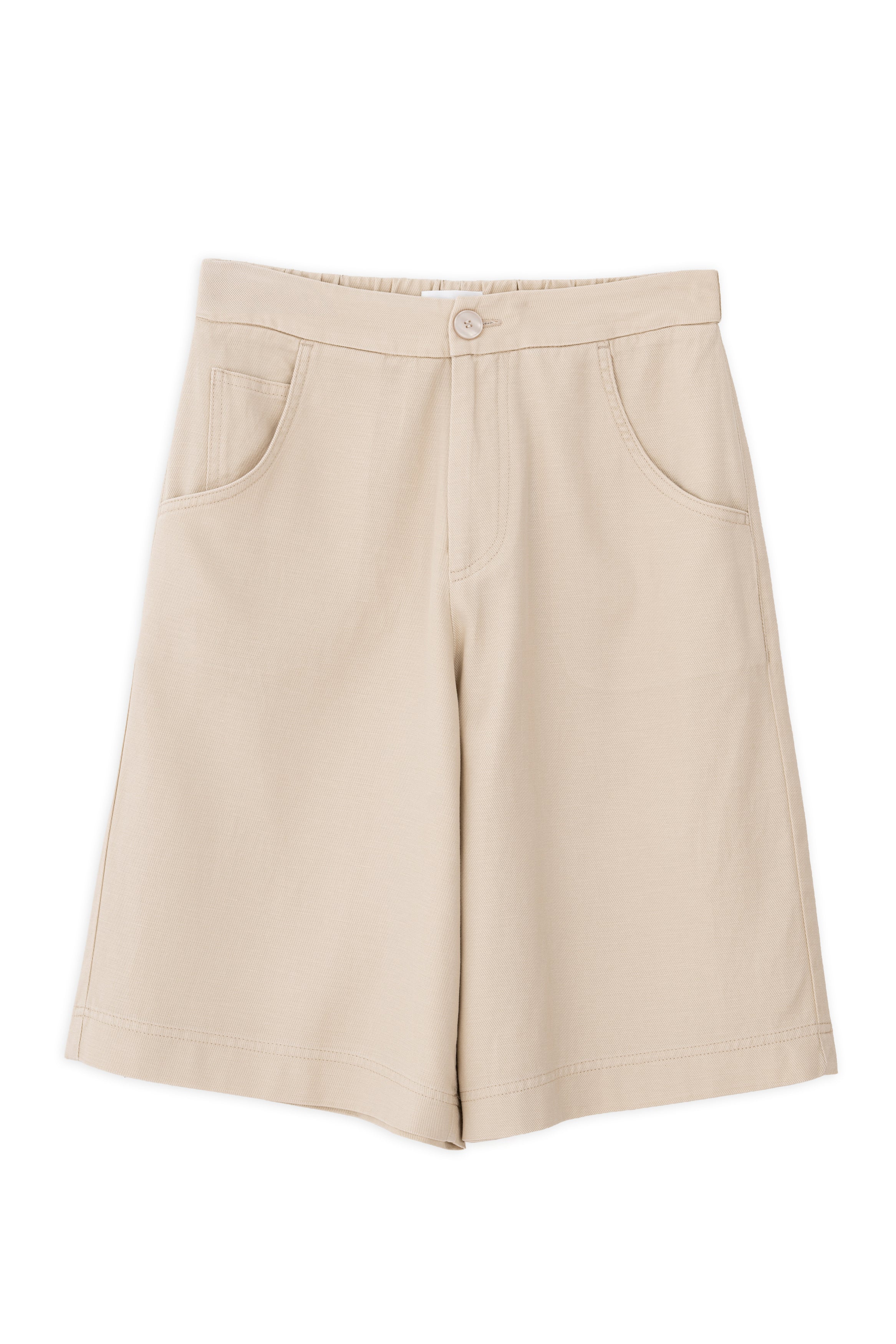Twill Linen Shorts