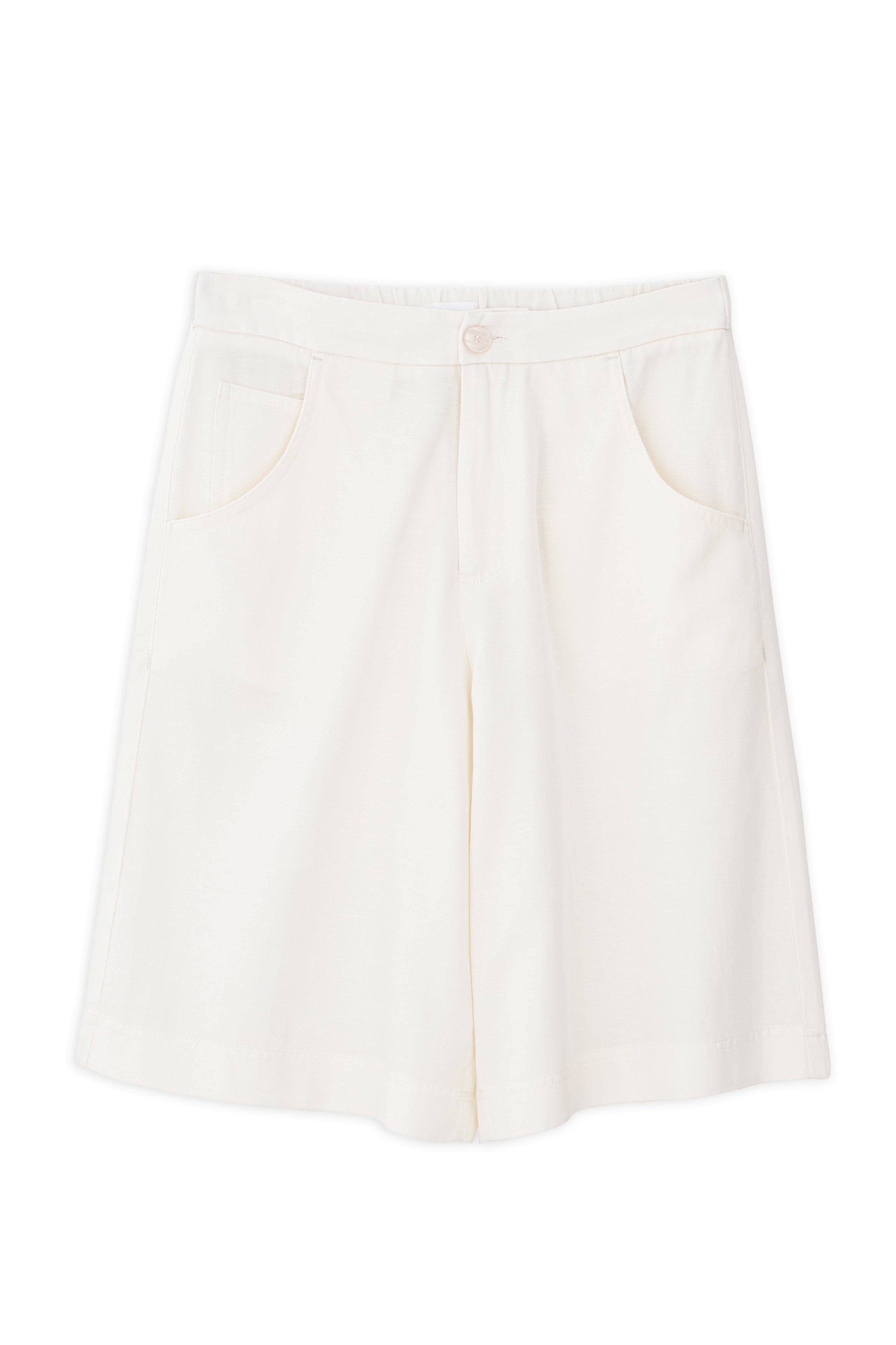 Twill Linen Shorts