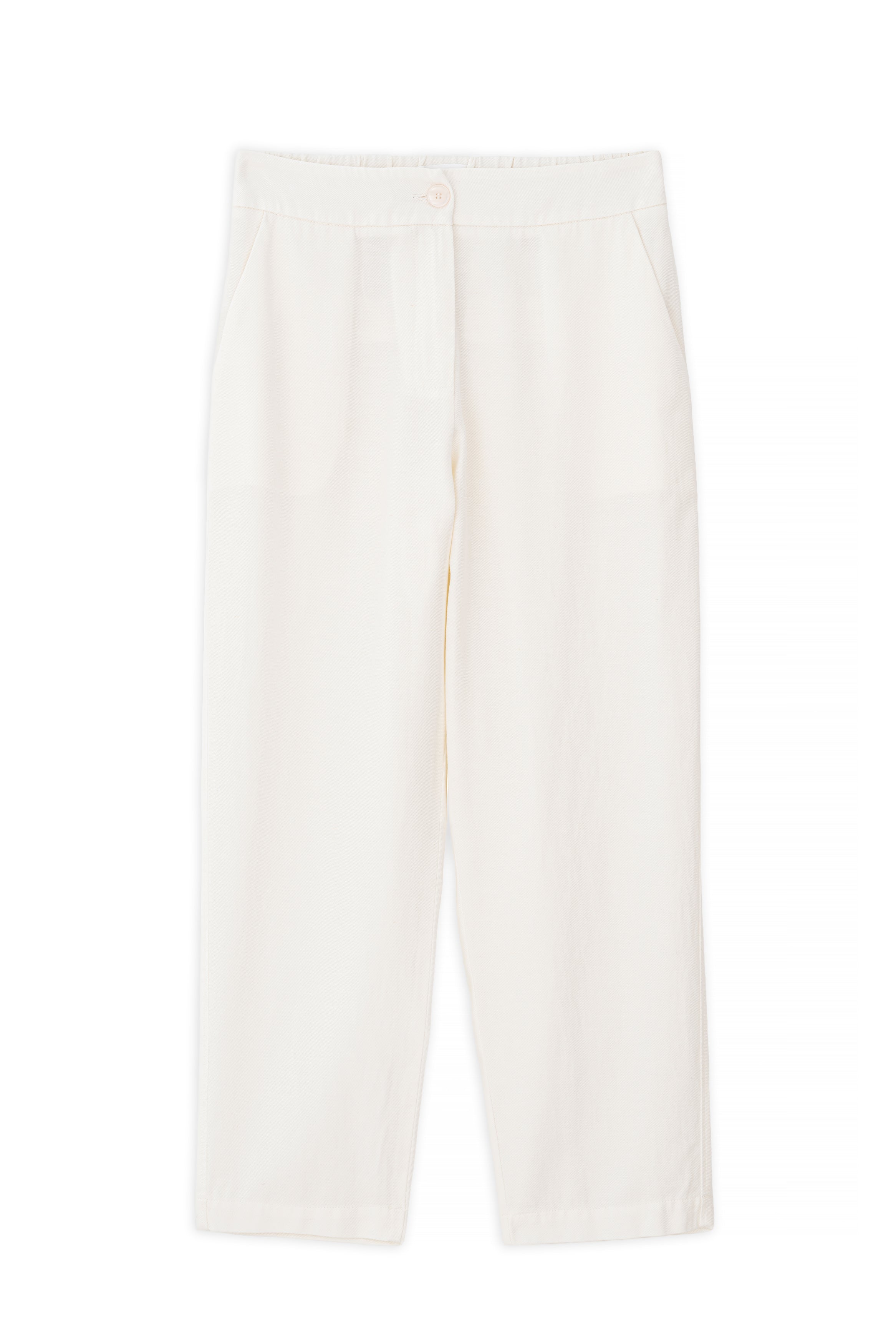 Twill Linen Regular Pants
