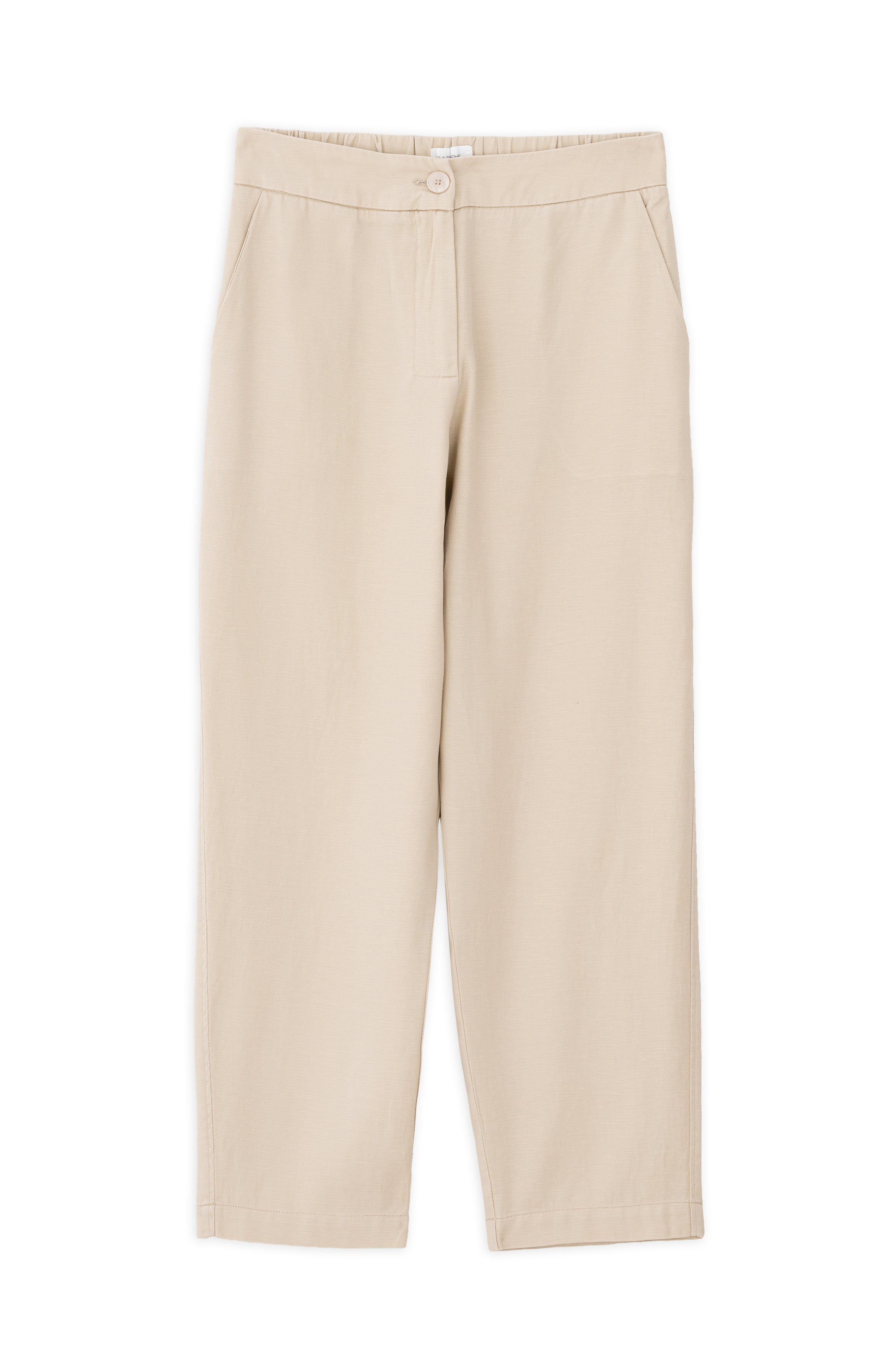 Twill Linen Regular Pants