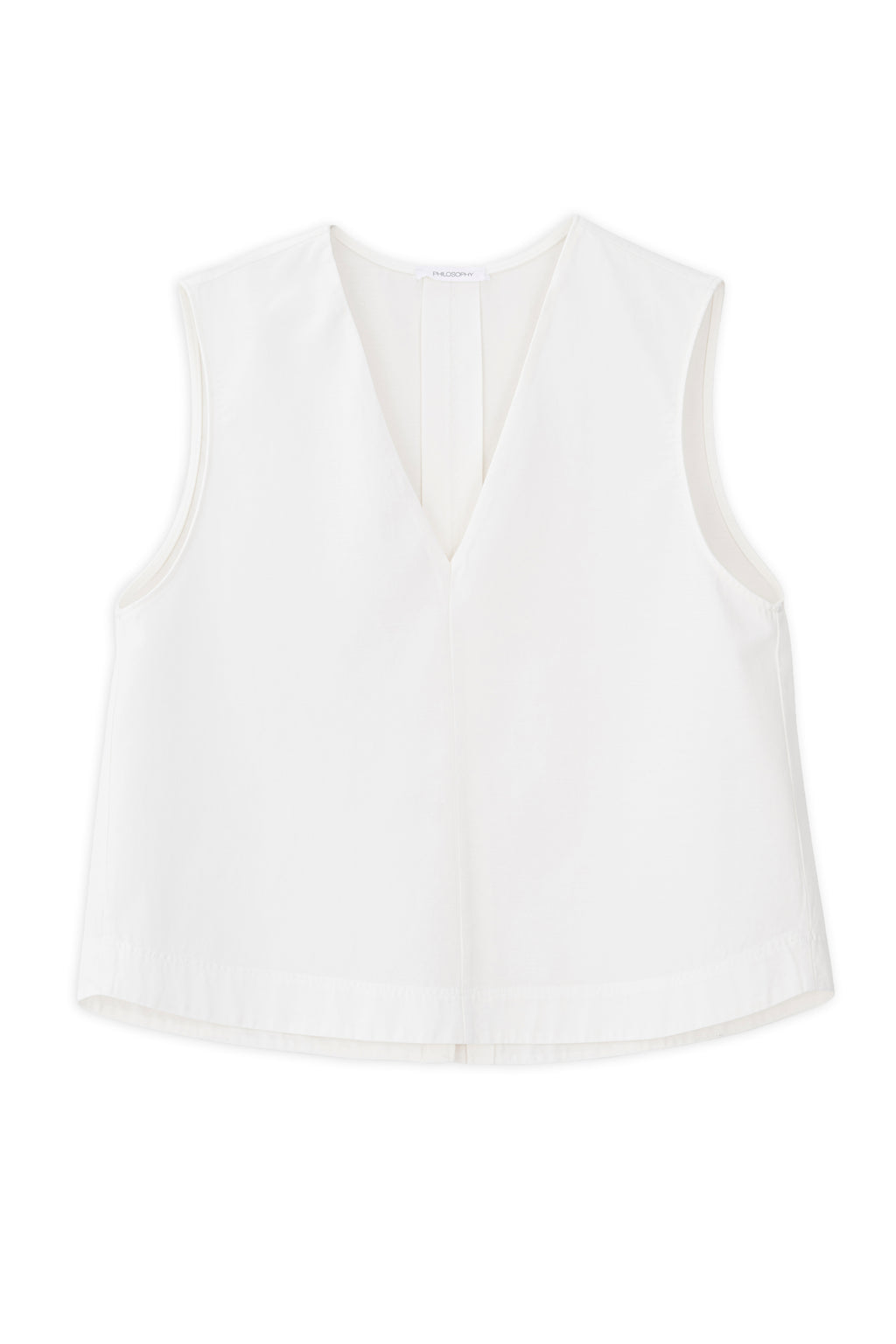 Cotton Lyocell Cropped Top