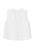 Cotton Lyocell Cropped Top