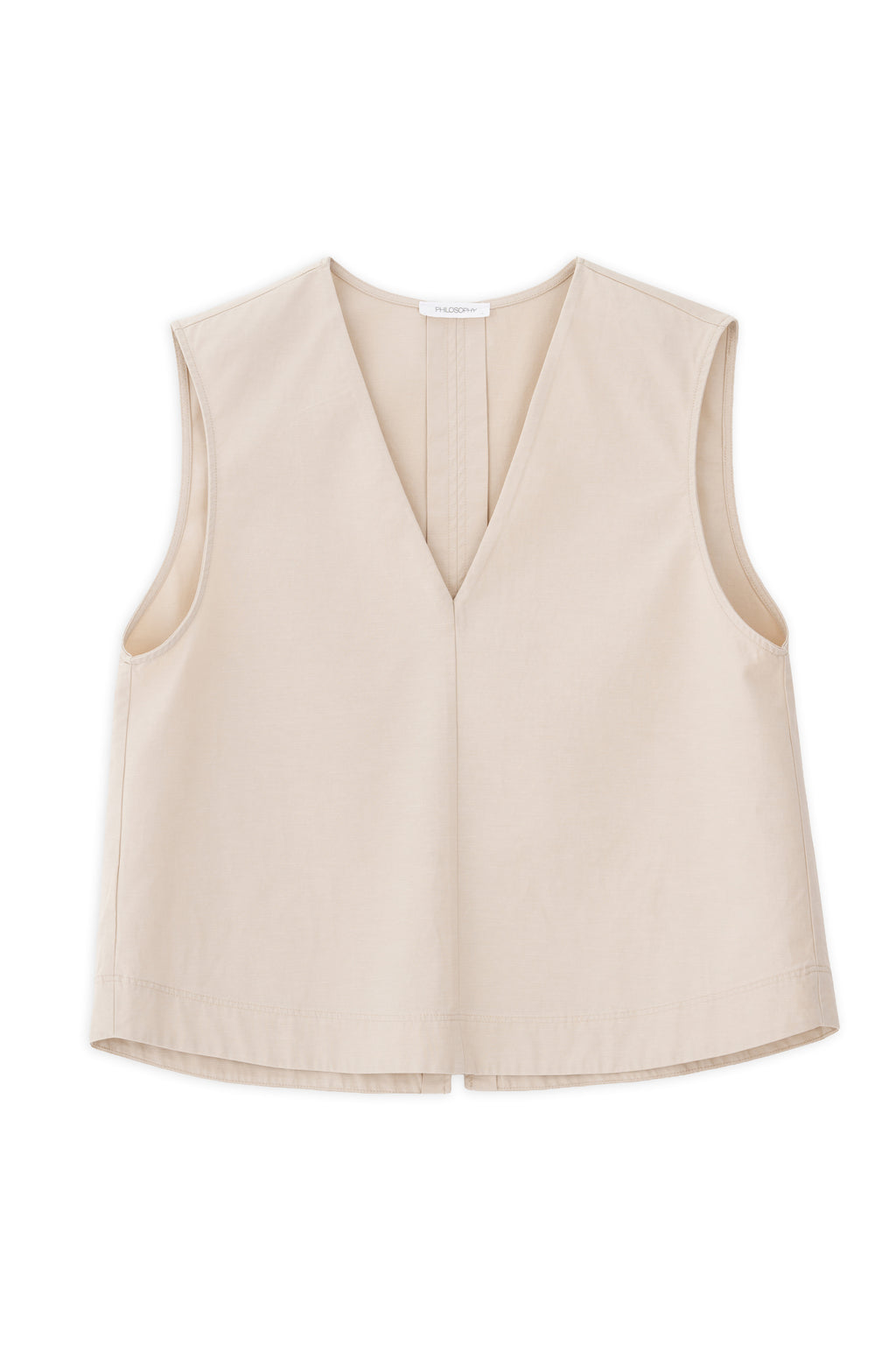 Cotton Lyocell Cropped Top