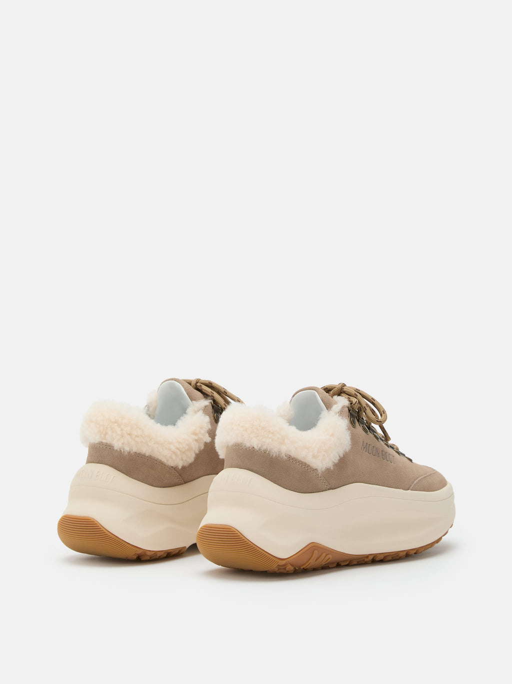 Moon Boot City Beige Shearling