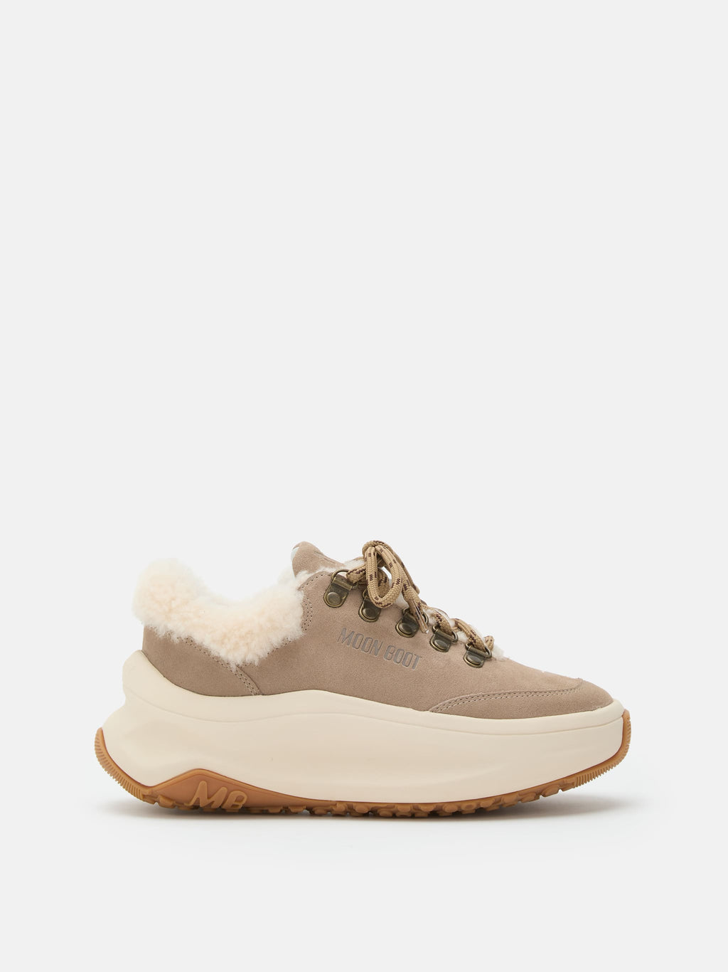 Moon Boot City Beige Shearling