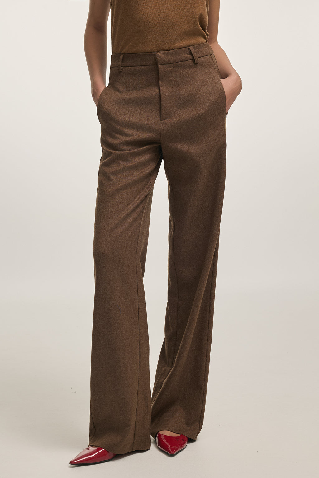 New york trousers brown