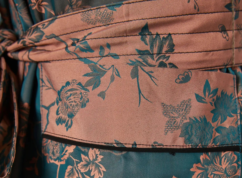 Loose fit κοντο εμπριμε kimono