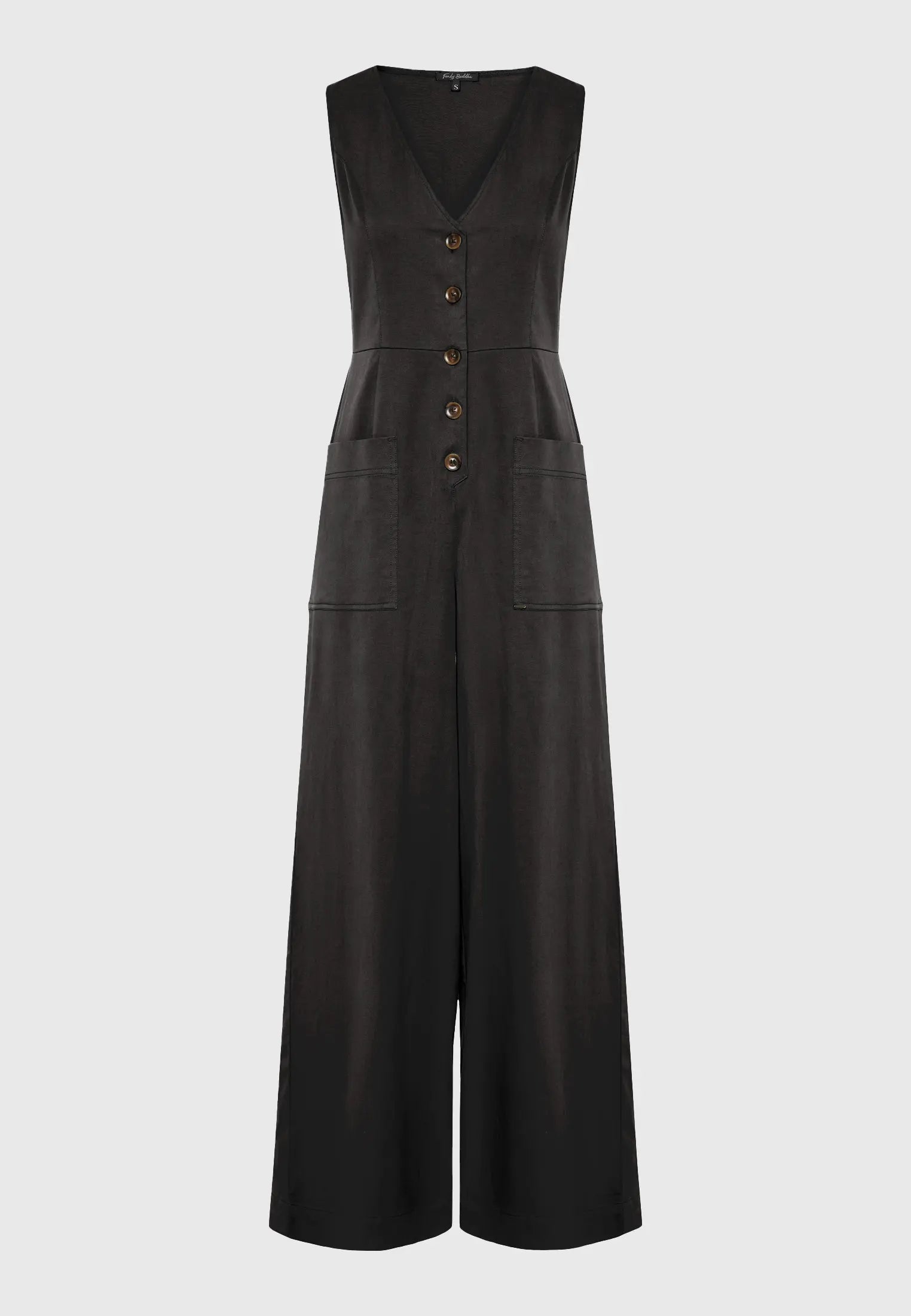 Lyocell blend ολοσωμη φορμα με τσεπες