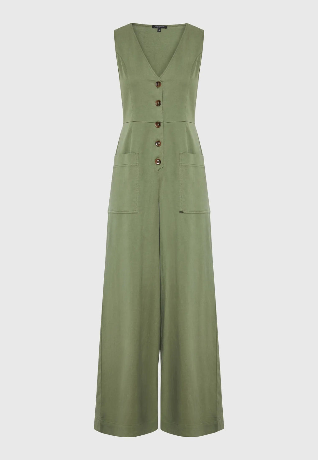 Lyocell blend ολοσωμη φορμα με τσεπες