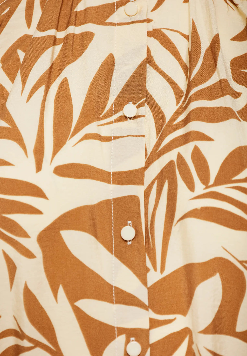 Oversized εμπριμε μιντι φορεμα από βισκοζη