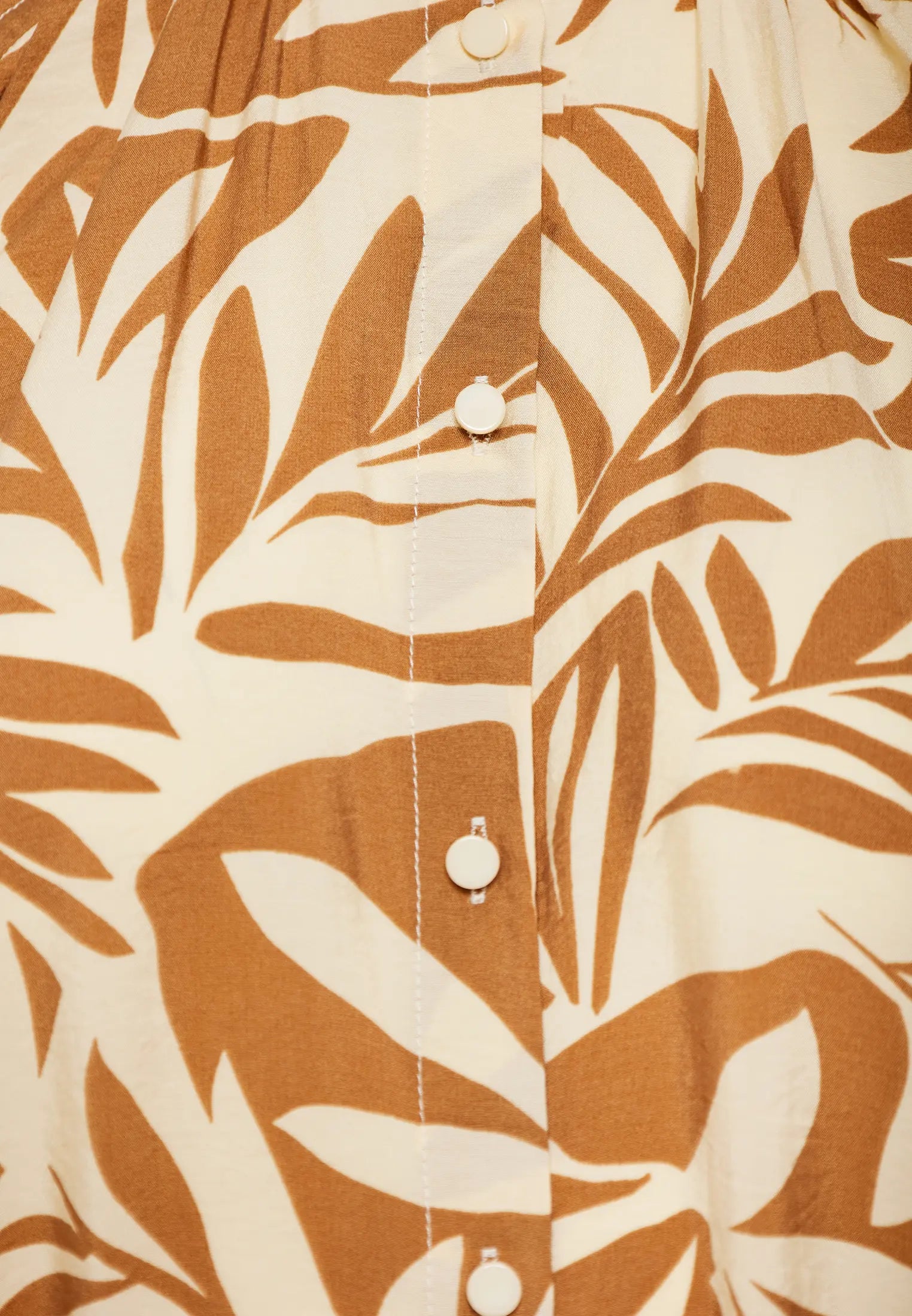 Oversized εμπριμε μιντι φορεμα από βισκοζη