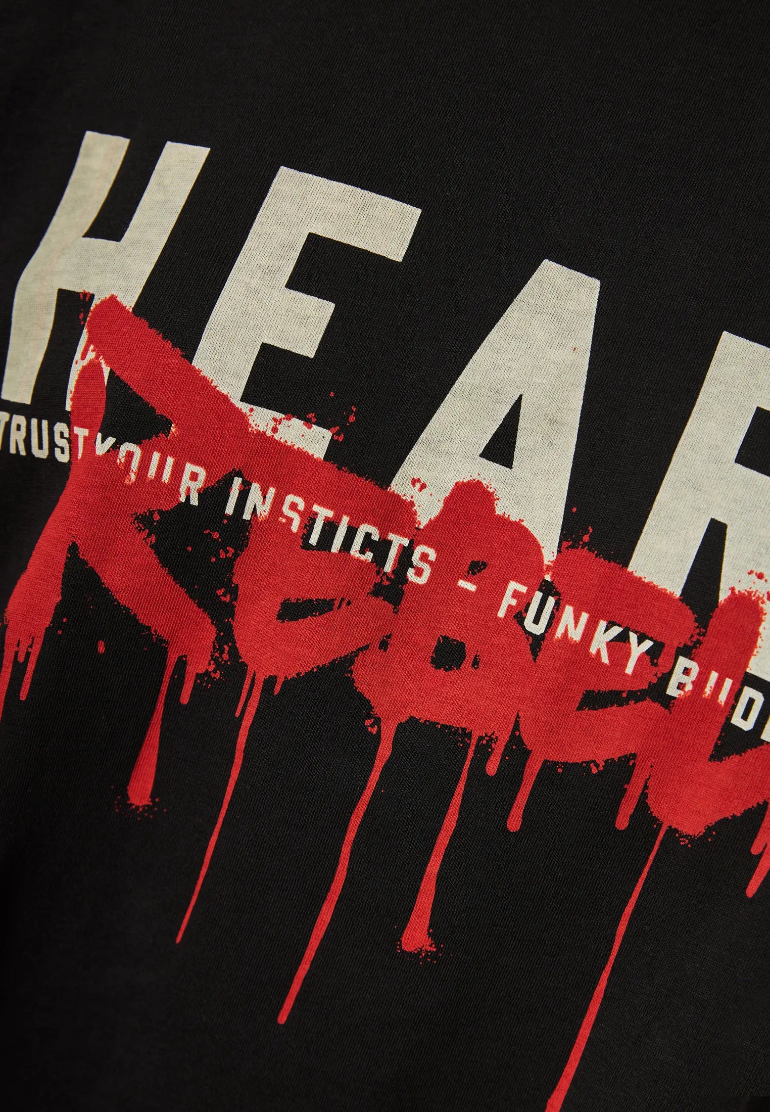 Loose fit γυναικειο t-shirt με text artwork τυπωμα