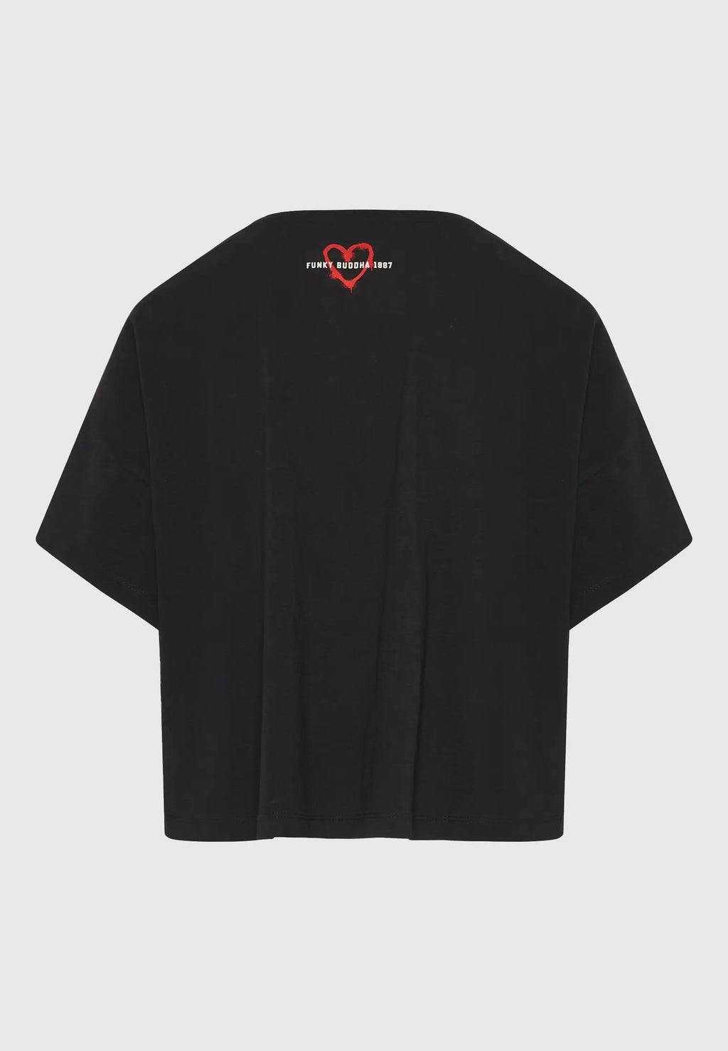 Loose fit γυναικειο t-shirt με text artwork τυπωμα