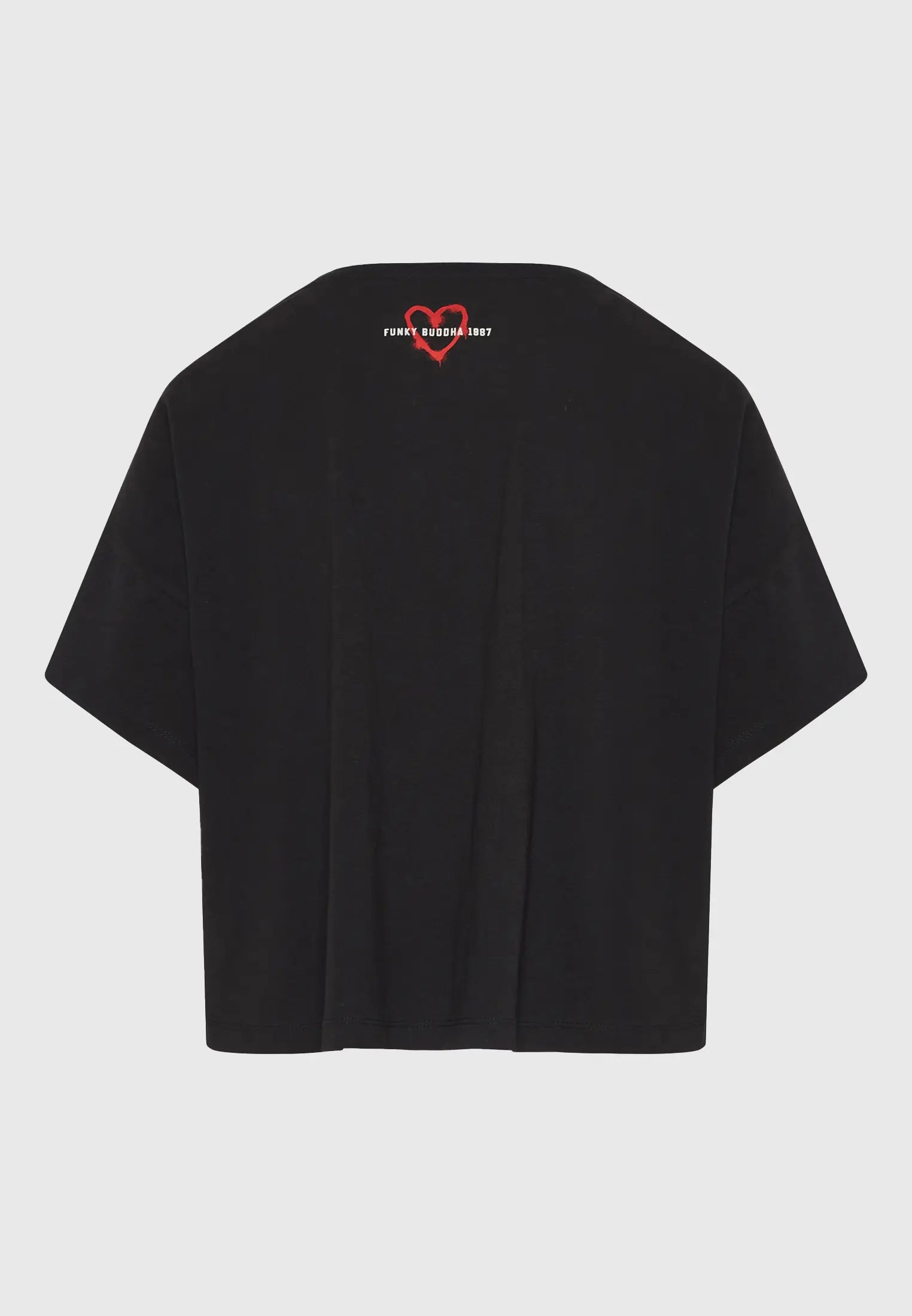 Loose fit γυναικειο t-shirt με text artwork τυπωμα