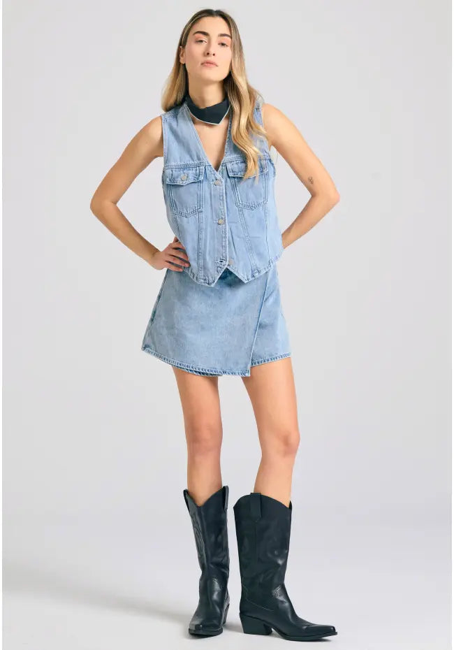 Γυναικειο τζιν γιλεκο