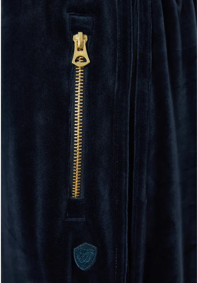 Wide leg παντελονι σε βελουτε υφασμα