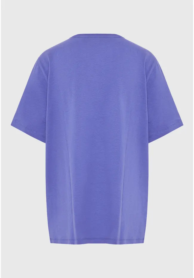 Γυναικειο t-shirt μωβ με τυπωμα