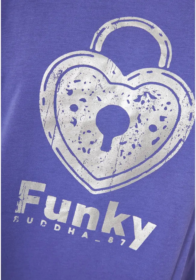 Γυναικειο t-shirt μωβ με τυπωμα