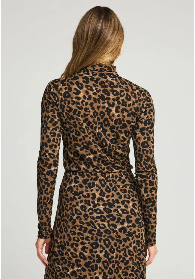 Γυναικεια λεοπαρ μπλουζα