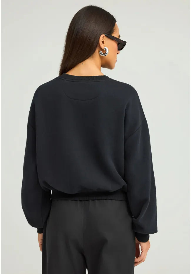 Γυναικειο φουτερ με λογοτυπο black