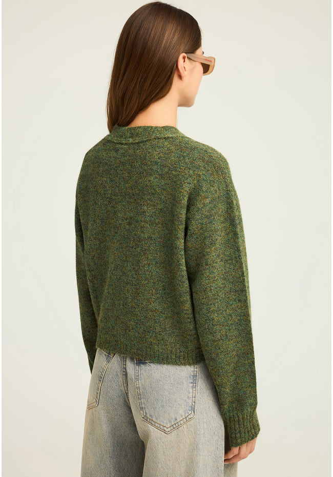 Wool blend ζακετα